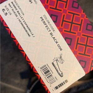 Tory Burch Perfect Black Espadrille Flats